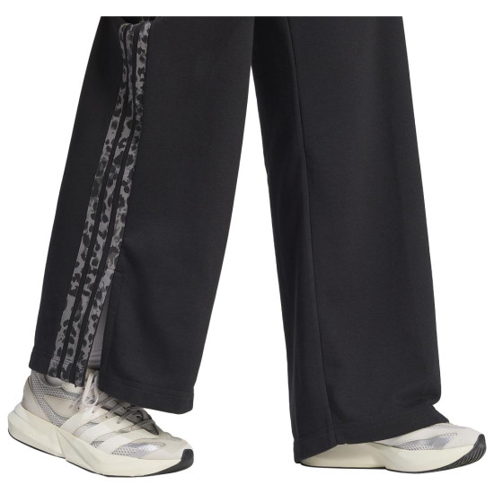 Adidas Γυναικείο παντελόνι φόρμας Seasonal Essentials Animal Print 3-Stripes Pants
